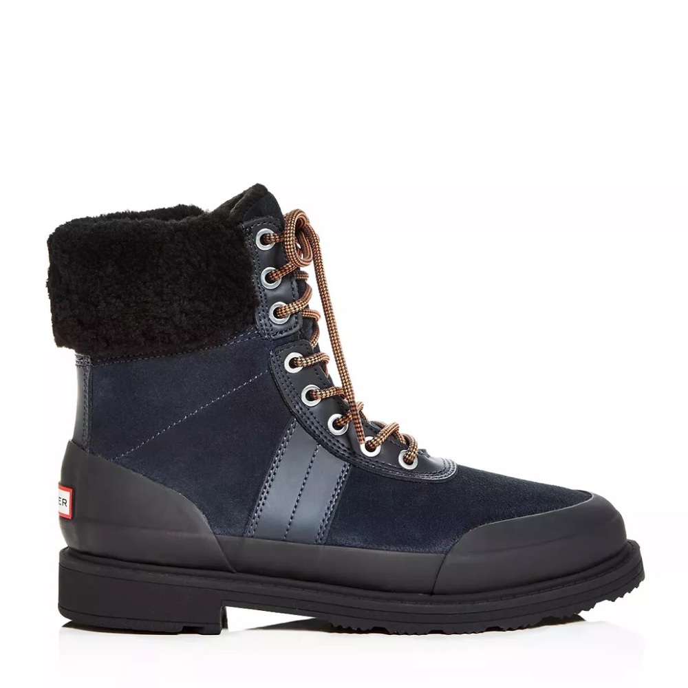 Hunter Commando Insulated Shearling Lined Suede L… - image 3